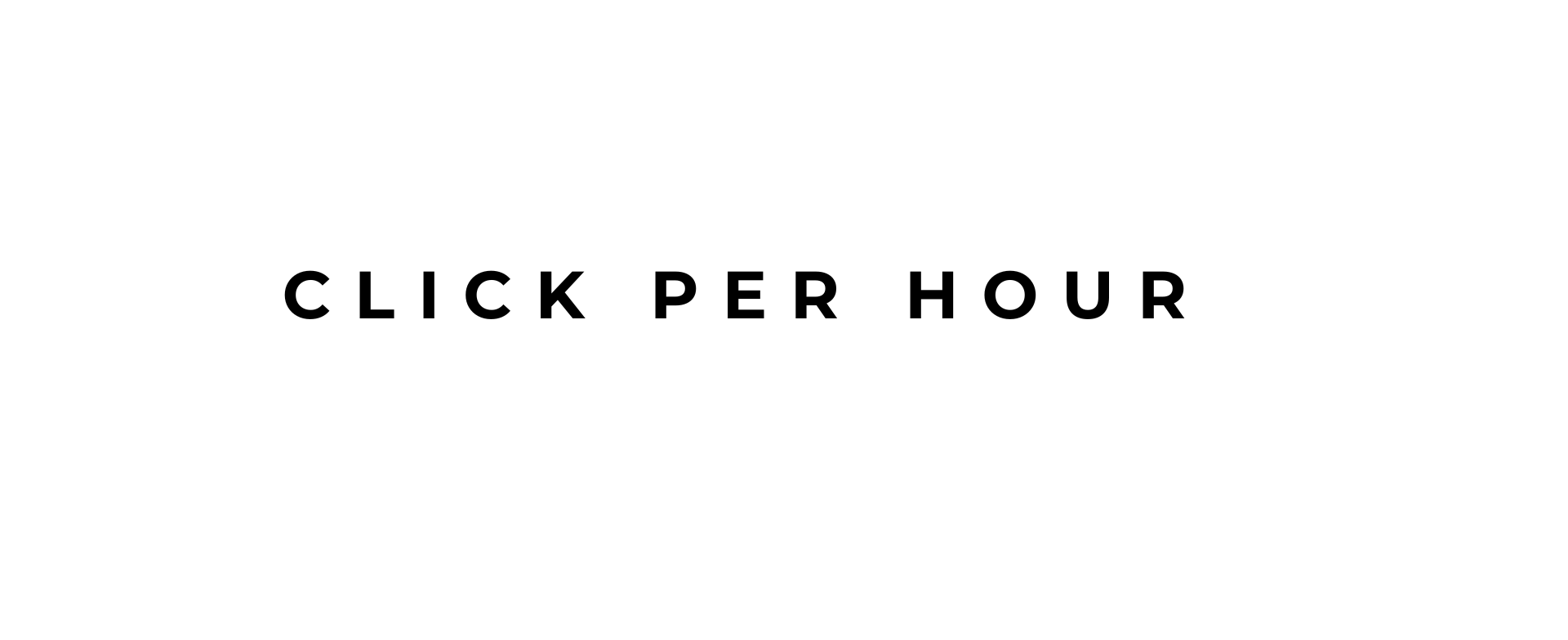 Click Per Hour Logo Footer